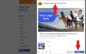 Sponsorship Sample Add to Facebook AND Change Wording